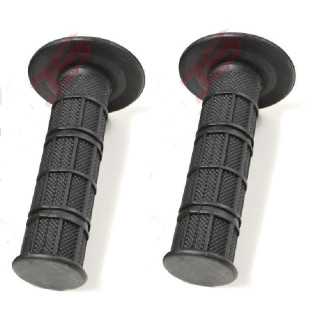 POIGNEES NOIRE SOFT GRIP DIRT BIKE BASTOS