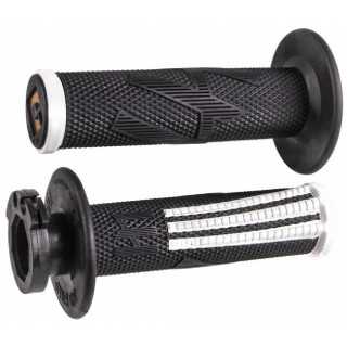 POIGNEES LOCK-ON-ODI EMIG V2 NOIR BLANC 2/4 TEMPS