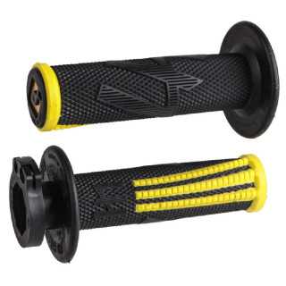 POIGNEES LOCK-ON-ODI EMIG V2 JAUNE NOIR 2/4 TEMPS