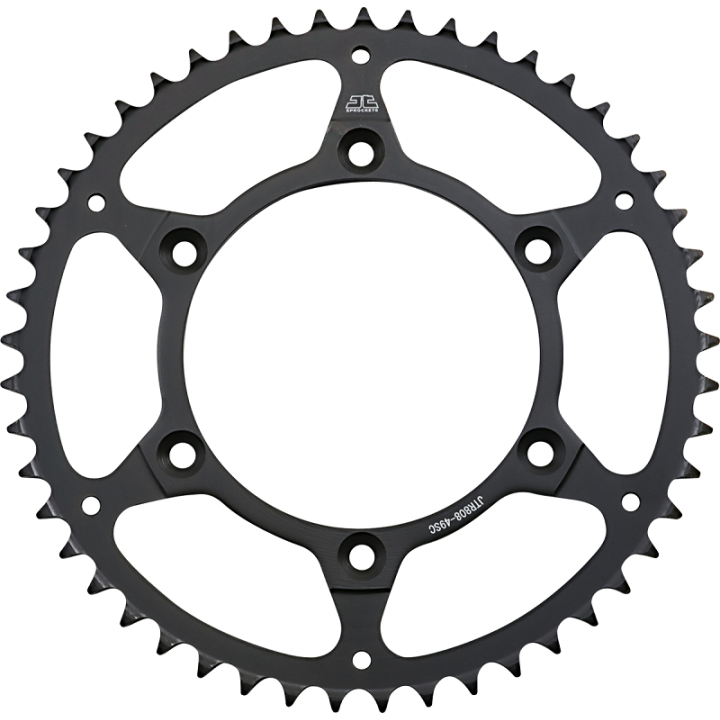 Couronne JT SPROCKETS 49 dents acier pas 520 type 808 Suzuki RMZ-450 2005-06