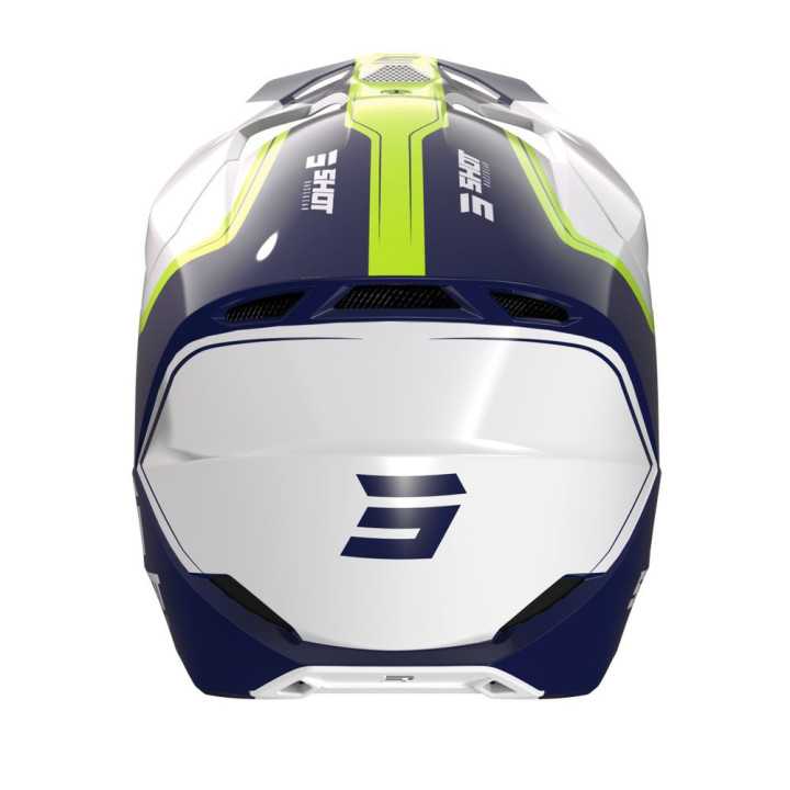 CASQUE SHOT 2023 MOTO CROSS FURIOUS REFLEX BLEU