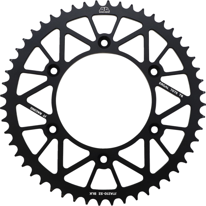 Couronne JT alu type 210 pas 520 50 dents HONDA CR-250 1984-2007