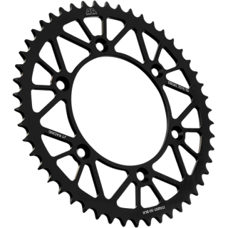 Couronne JT SPROCKETS 50 dents alu ultra-light anti-boue pas 520 type 897 KTM SX-250 2004