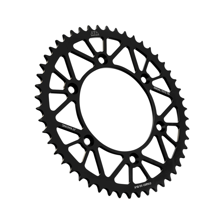 Couronne JT SPROCKETS 48 dents alu ultra-light anti-boue pas 520 type 897 KTM SXF-450 2016-18