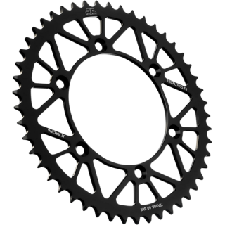 Couronne JT SPROCKETS 50 dents alu ultra-light anti-boue pas 520 type 808 Suzuki RM-125 2006-09