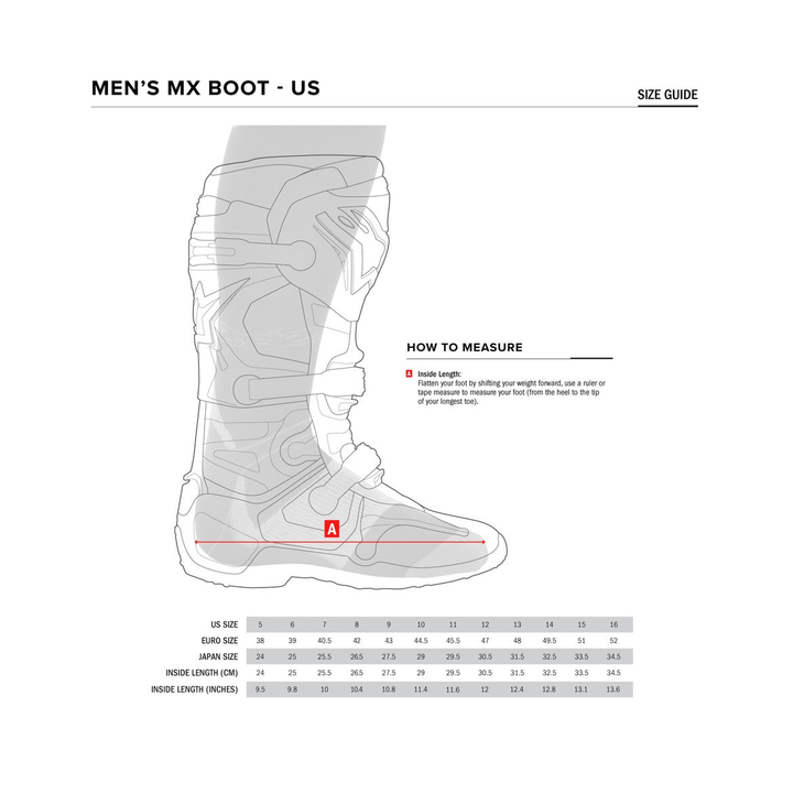 BOTTES CROSS ALPINESTAR NOIR TECH 5