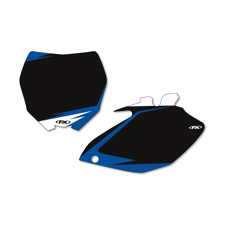 Kit décos prédécoupées pour plaque à numéro 250 YZF 2014-19