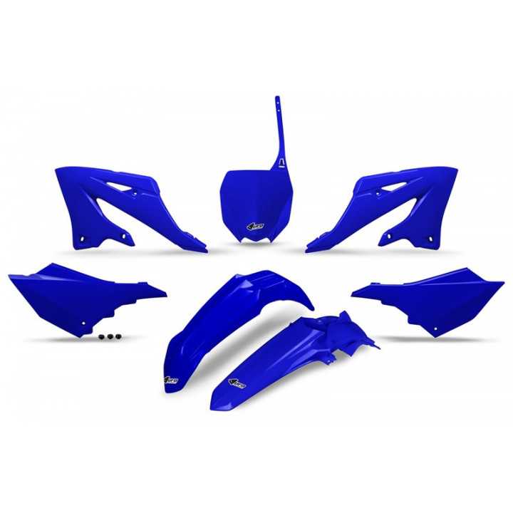 KIT PLASTIQUES CARENAGE UFO BLEU YAMAHA 125 250 YZ 2022-25