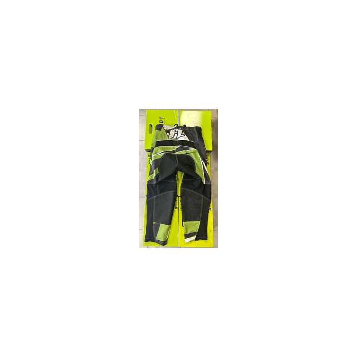 PANTALON CROSS FZ VERT/NOIR TAILLE 40 EU