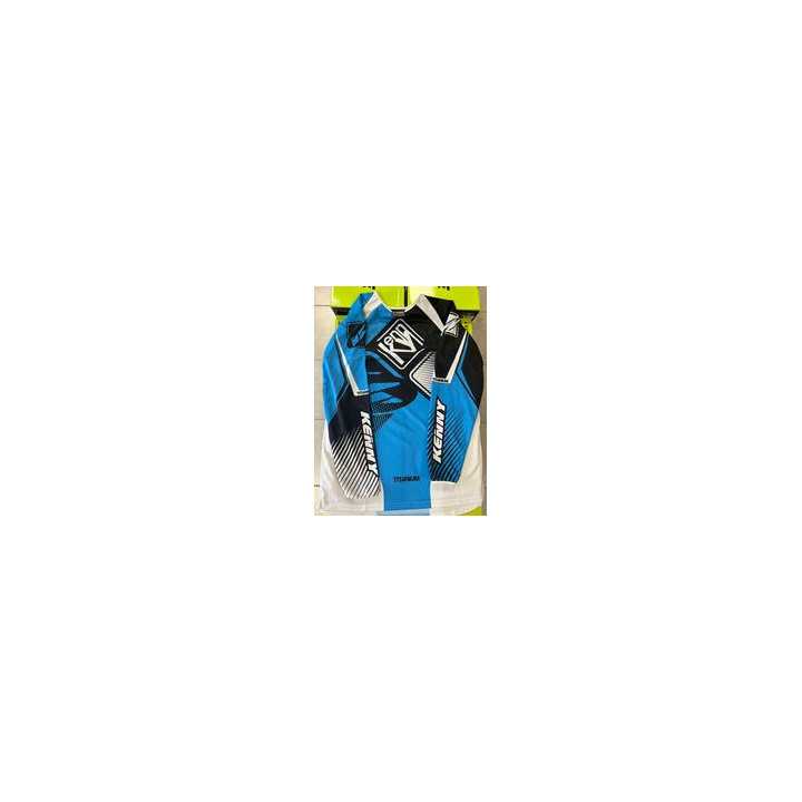 MAILLOT CROSS KENNY NOIR/BLANC/BLEU TAILLE XL