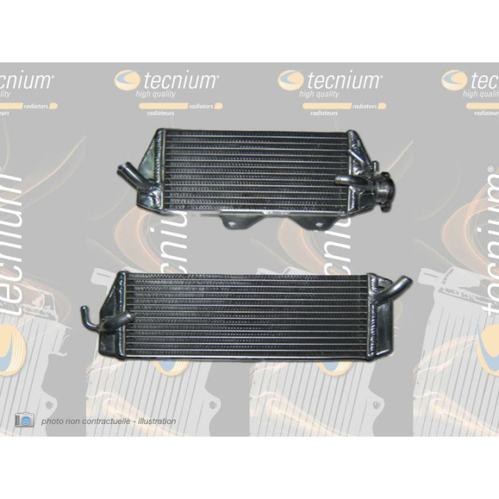 RADIATEUR DROIT TECNIUM OVERSIZE KTM 125 SX EXC 2010-16 / HUSQVARNA