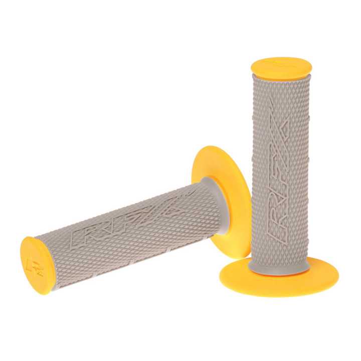 Paire de poignées bi-composant RFX Pro Series partie centrale grise (Gris-Jaune)