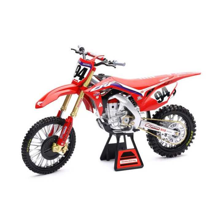 MAQUETTE MOTO CROSS HONDA CRF 450 2020 1/6° KEN ROCZEN NEWRAY