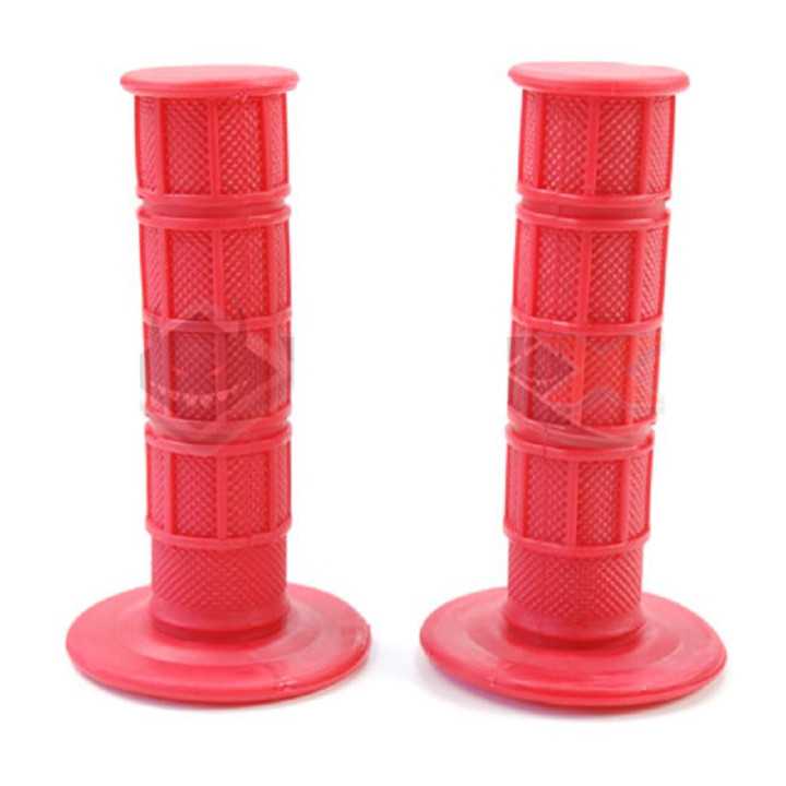 POIGNEES ROUGE SOFT GRIP DIRT BIKE BASTOS