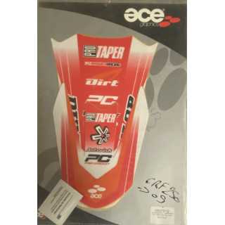 KIT STICKERS GARDE BOUE AVANT+ ARRIERE HONDA CRF 250 2004-07