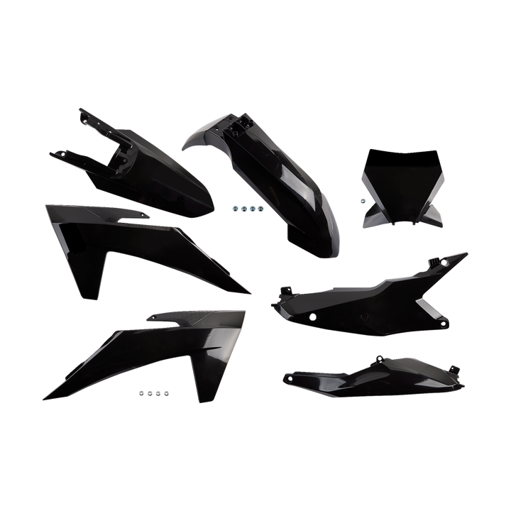 KIT PLASTIQUES UFO NOIR KTM SX 125 250 SXF 250 350 450 2023-24