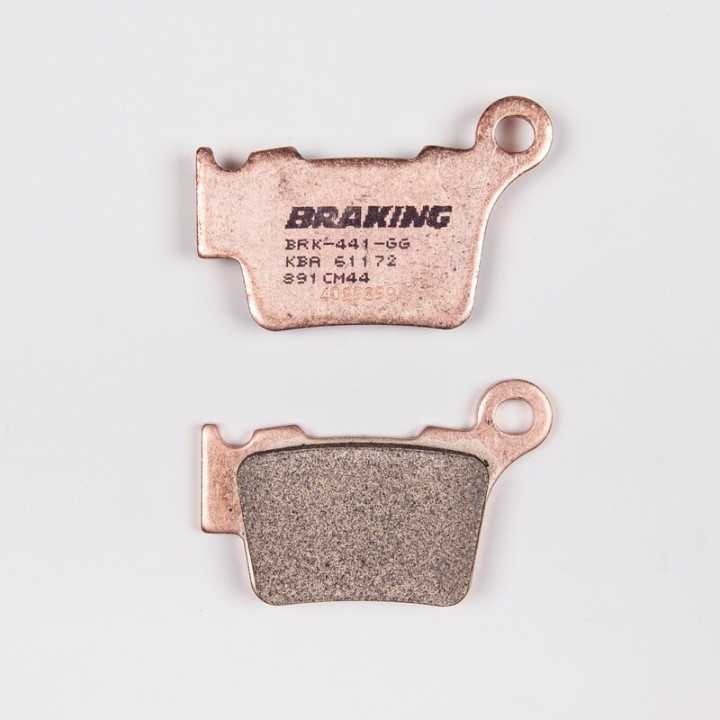 PLAQUETTES DE FREIN ARRIERE BRAKING KTM SXF 250 2006-18