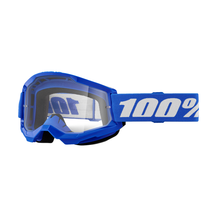 LUNETTES MASQUE 100% THE STRATA 2 GOGGLE BLEU