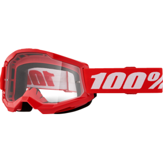 LUNETTES MASQUE 100% THE STRATA 2 GOGGLE ROUGE