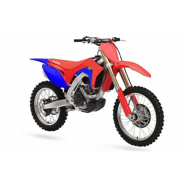 KIT PLASTIQUES CARENAGE POLISPORT ROUGE BLEU HONDA CRF 250 2018-20 CRF 450 2017-20