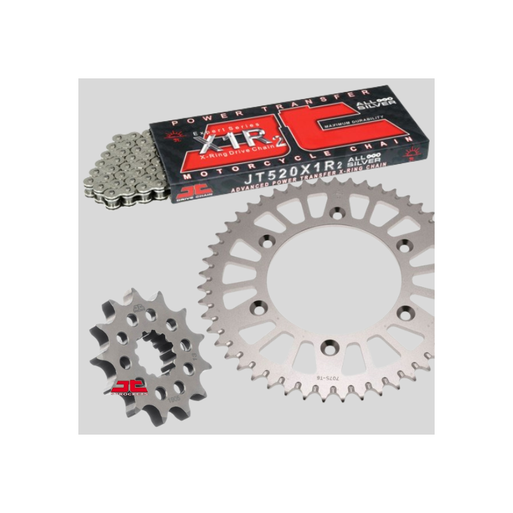 KIT CHAINE JT HDS SUPER RENFORCE YAMAHA YZ-F 250 01-04