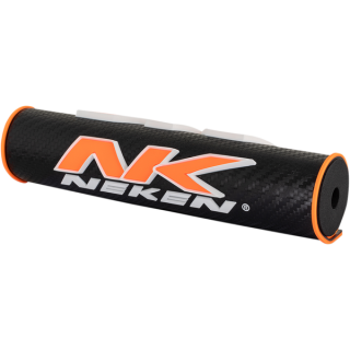 MOUSSE DE GUIDON AVEC BARRE GUIDON NEKEN ORANGE NOIRE