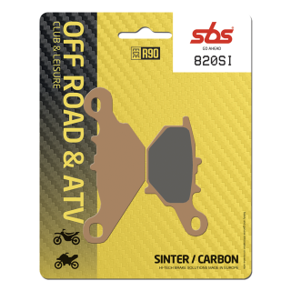 PLAQUETTES DE FREIN ARRIERE SBS 820SI SUZUKI RM 85 05/22