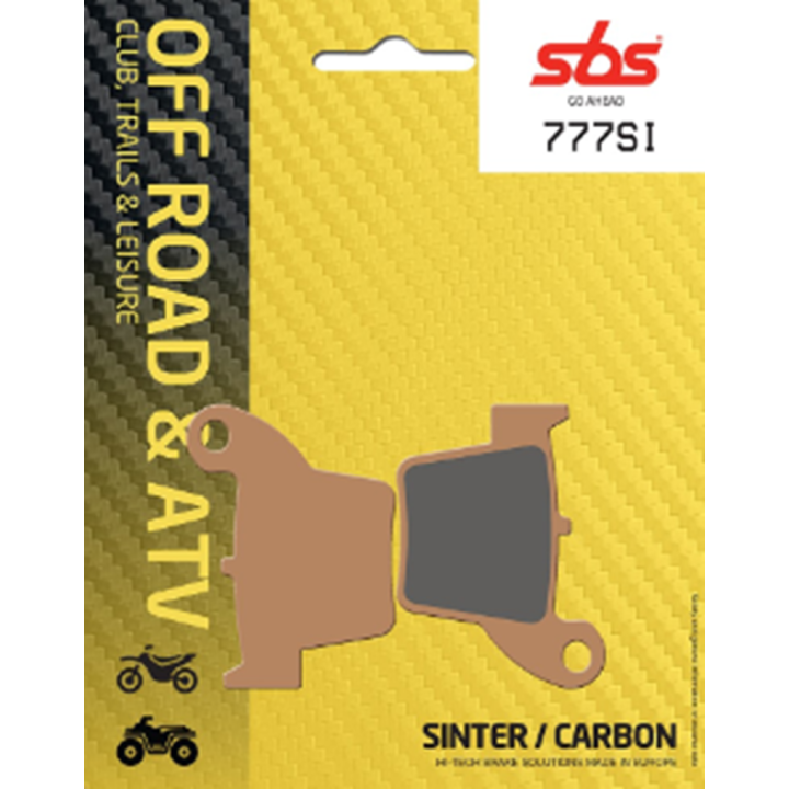 PLAQUETTES DE FREIN ARRIERE SBS 777SI HONDA CR 125 2002/2007