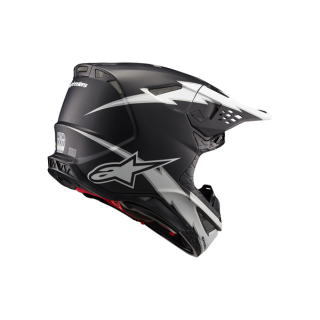 Casque Alpinestars Supertech M10 Ampress noir