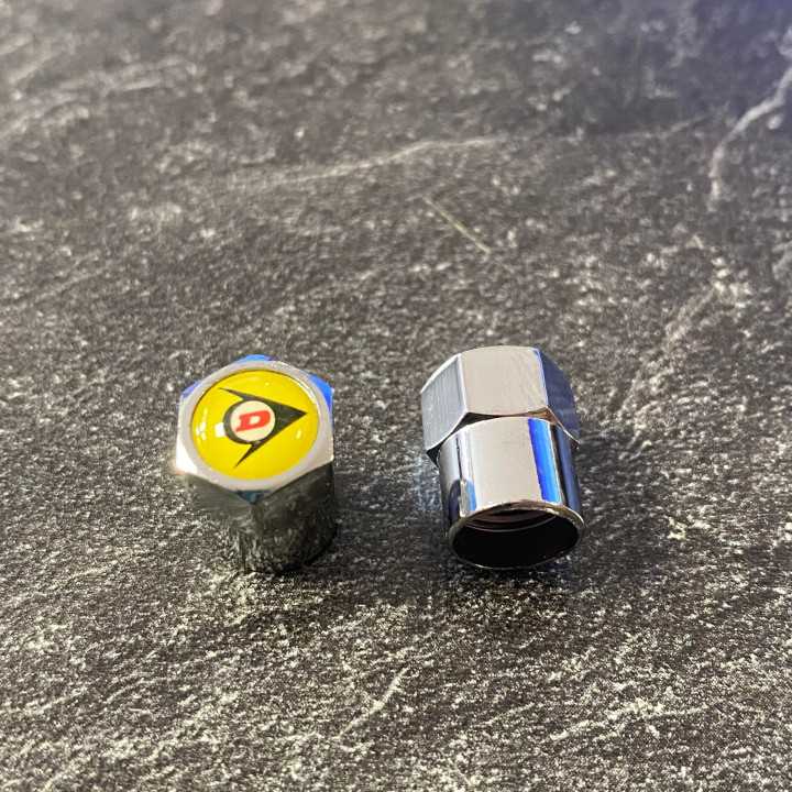 Capuchons bouchons de valve Dunlop 2pcs