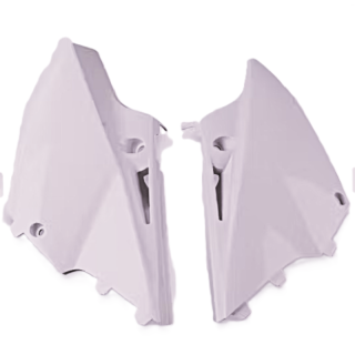 PLAQUES NUMEROS LATERALES POLISPORT BLANCHES YAMAHA YZ 125 2015-23