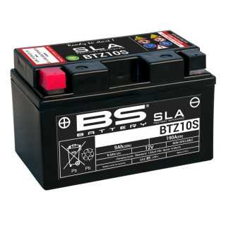 BATTERIE BS sans entretien activé usine - BTZ10S KAWASAKI Z650 abs