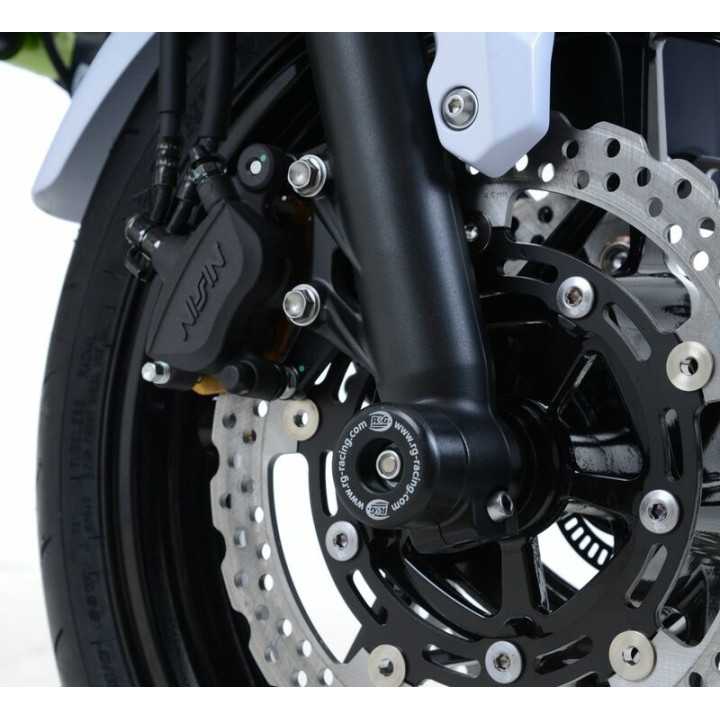 Protections de fourche R&G RACING noir KAWASAKI Z650 abs