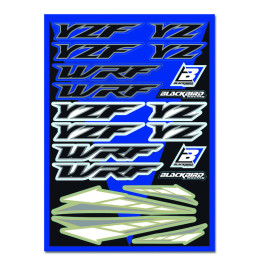 PLANCHE STICKERS YAMAHA...