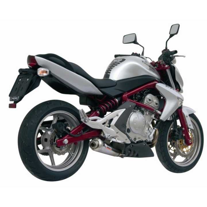 SILENCIEUX MIVV X-CONE INOX BROSSE KAWASAKI ER6-N 2006-11