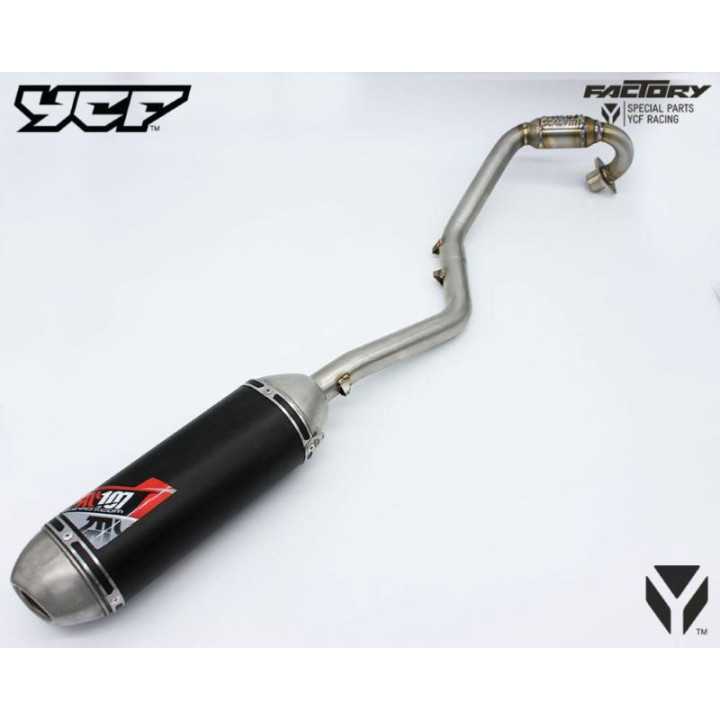 Échappement ligne Scalvini single Alu Inox YCF PILOT 125 150