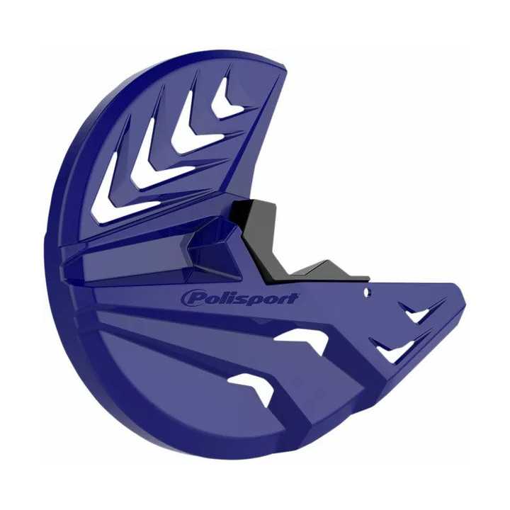 PROTECTION POLISPORT POUR DISQUE AVANT BLEU YAMAHA YZ / YZF 125 250 450