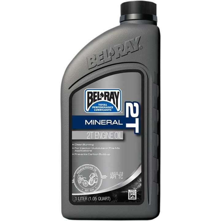 HUILE MOTEUR 2 TEMPS MINERAL BELRAY - 1Litre