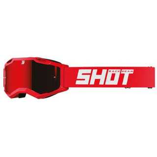 LUNETTES MASQUE CROSS SHOT SOLID RED IRIDIUM GLOSSY