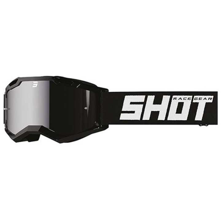 LUNETTES MASQUE CROSS SHOT SOLID IRIDIUM BLACK GLOSSY