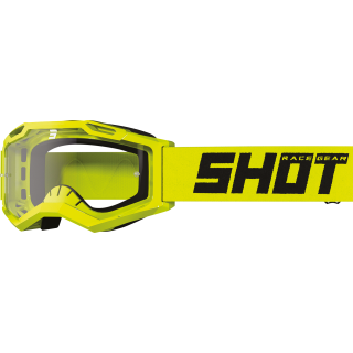 LUNETTES MASQUE CROSS SHOT ASSAULT 2.0 NEON YELLOW GLOSSY