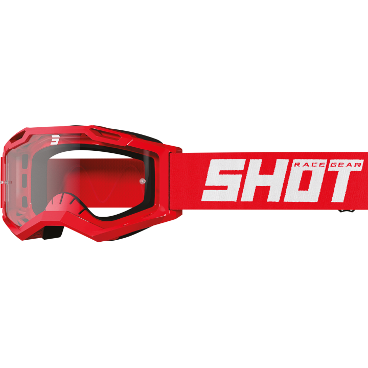 LUNETTES MASQUE CROSS SHOT ASSAULT 2.0 SOLID RED GLOSSY