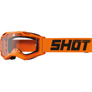 LUNETTES MASQUE CROSS SHOT SOLID NEON ORANGE GLOSSY