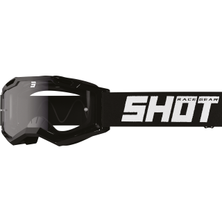 LUNETTES MASQUE CROSS SHOT ASSAULT 2.0 SOLID BLACK GLOSSY