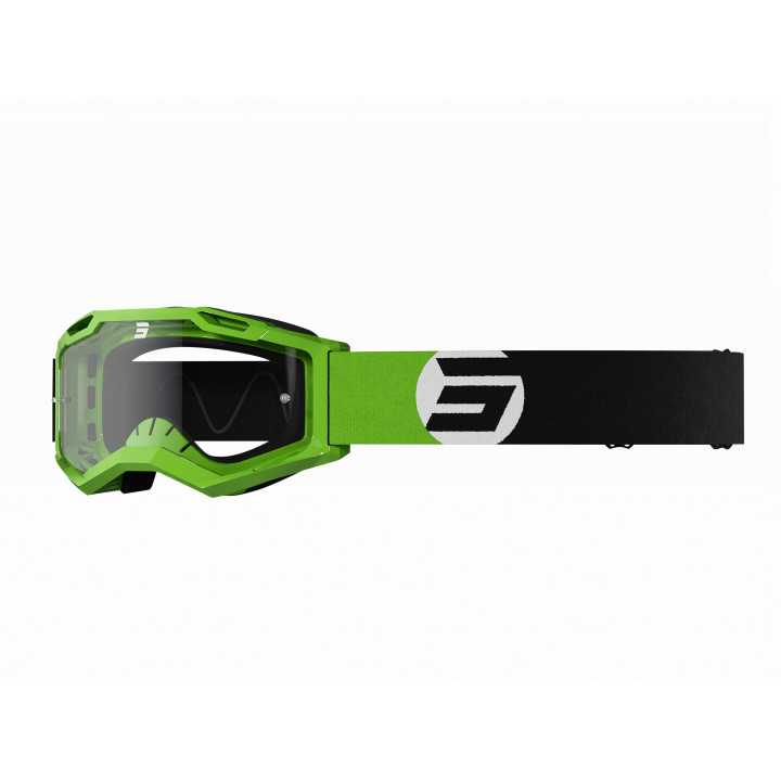 LUNETTES MASQUE CROSS SHOT SOLAR GREEN GLOSSY