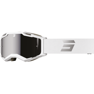 LUNETTES MASQUE CROSS SHOT IRIS 2.0 TECH SILVER GLOSSY