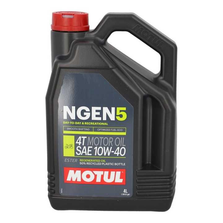 HUILE 5100 MOTUL TECHNOSYNTHESE 10W40 MOTO MOTEUR 4T 4 Litres