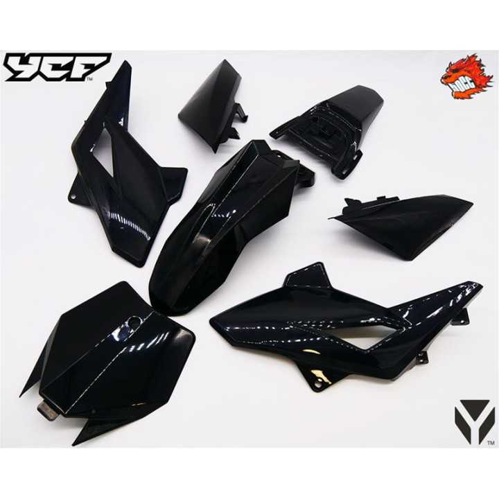 KIT PLASTIQUES CARENAGES COMPLET POUR YCF 50 CC THERMIQUE ET ELECTRIQUE 2012-25
