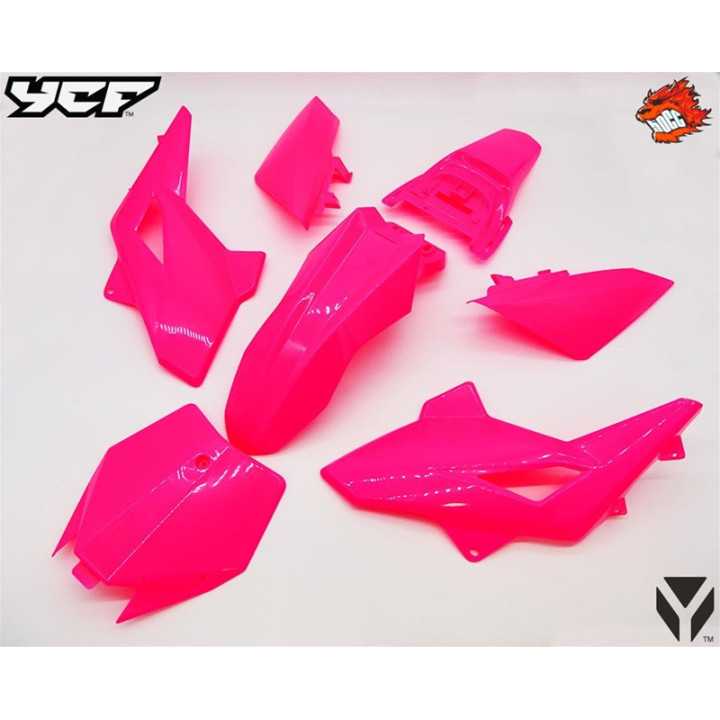 KIT PLASTIQUES COMPLET POUR YCF 50 CC THERMIQUE ET ELECTRIQUE 2012-24