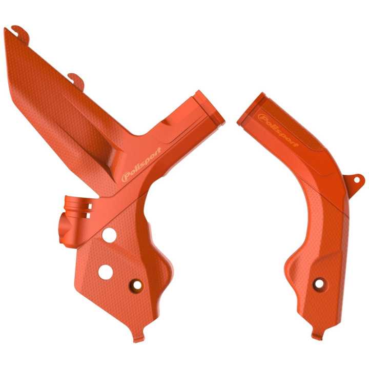 PROTECTIONS DE CADRE ORANGE POLISPORT KTM SXF 250 2019-2020